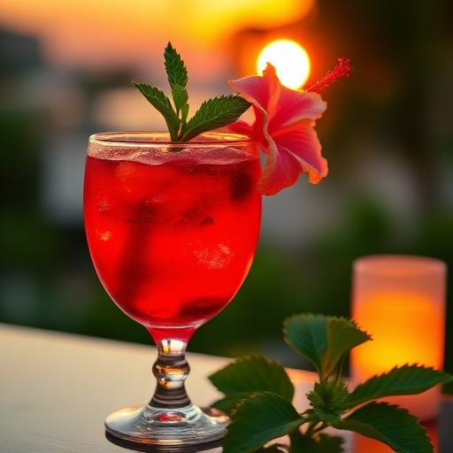 Bissap Sunset