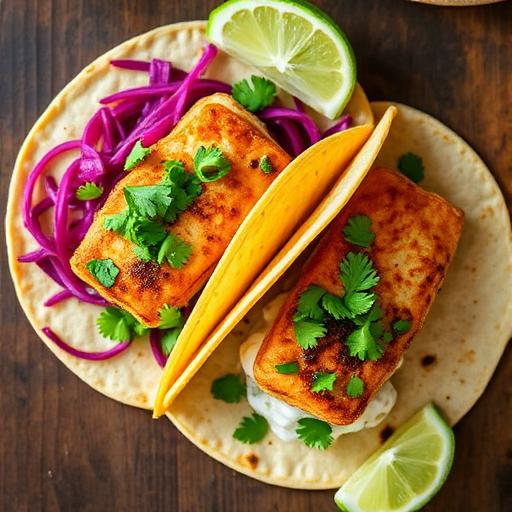 Tacos de Poisson Grillé